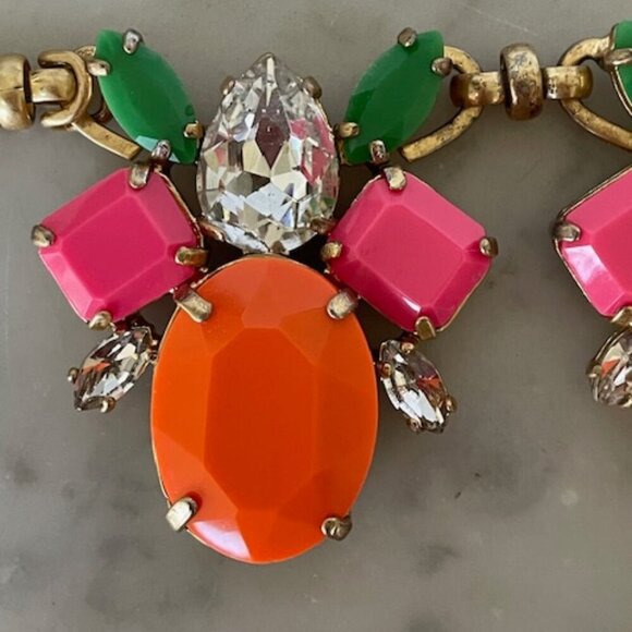 J. CREW Happy Bee Statement Vintage Necklace - Picture 7 of 15